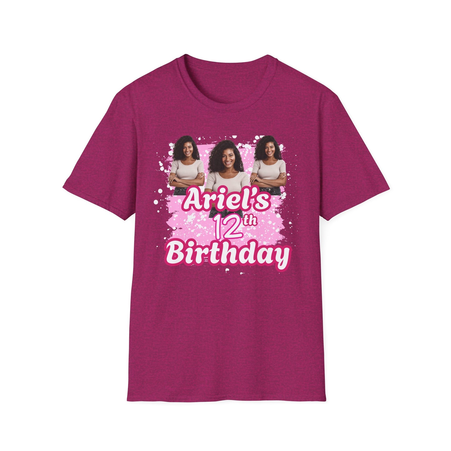 Custom Personalized Birthday T-Shirt