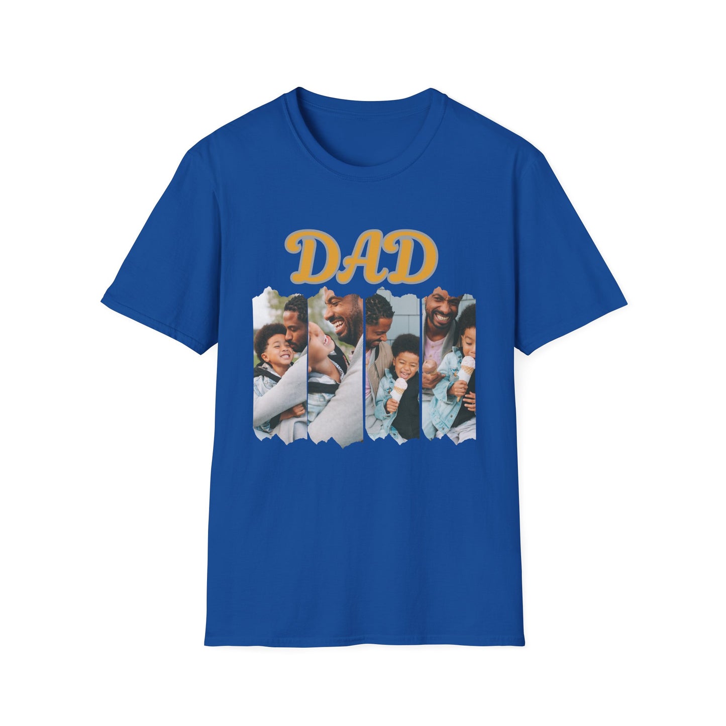 Heartwarming Dad T-Shirt – Family Memory Graphic Tee, Father's Day Gift, Dad T-Shirt, Family Shirt, Casual Wear, Unisex Tee