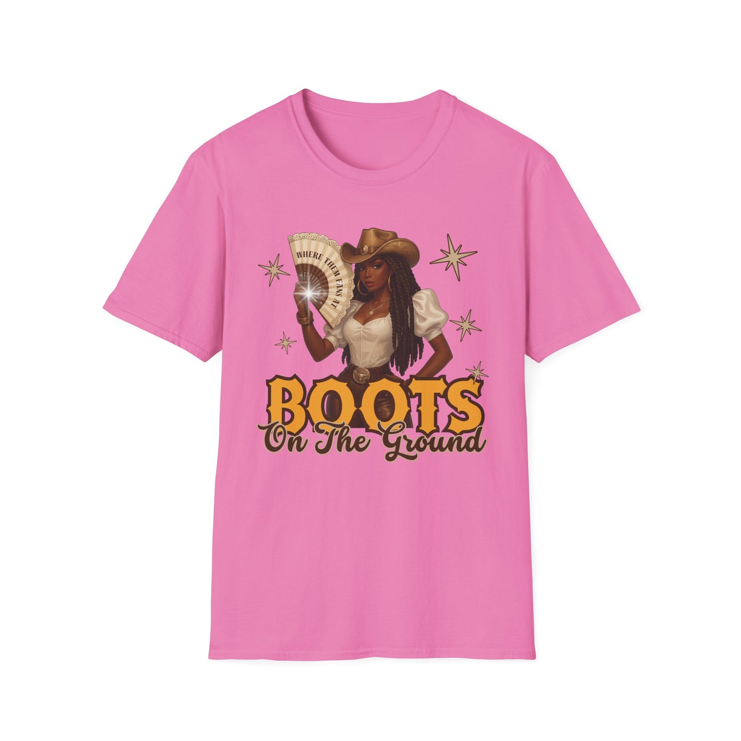 Western Woman Power Shirt – Boots On The Ground Statement Tee