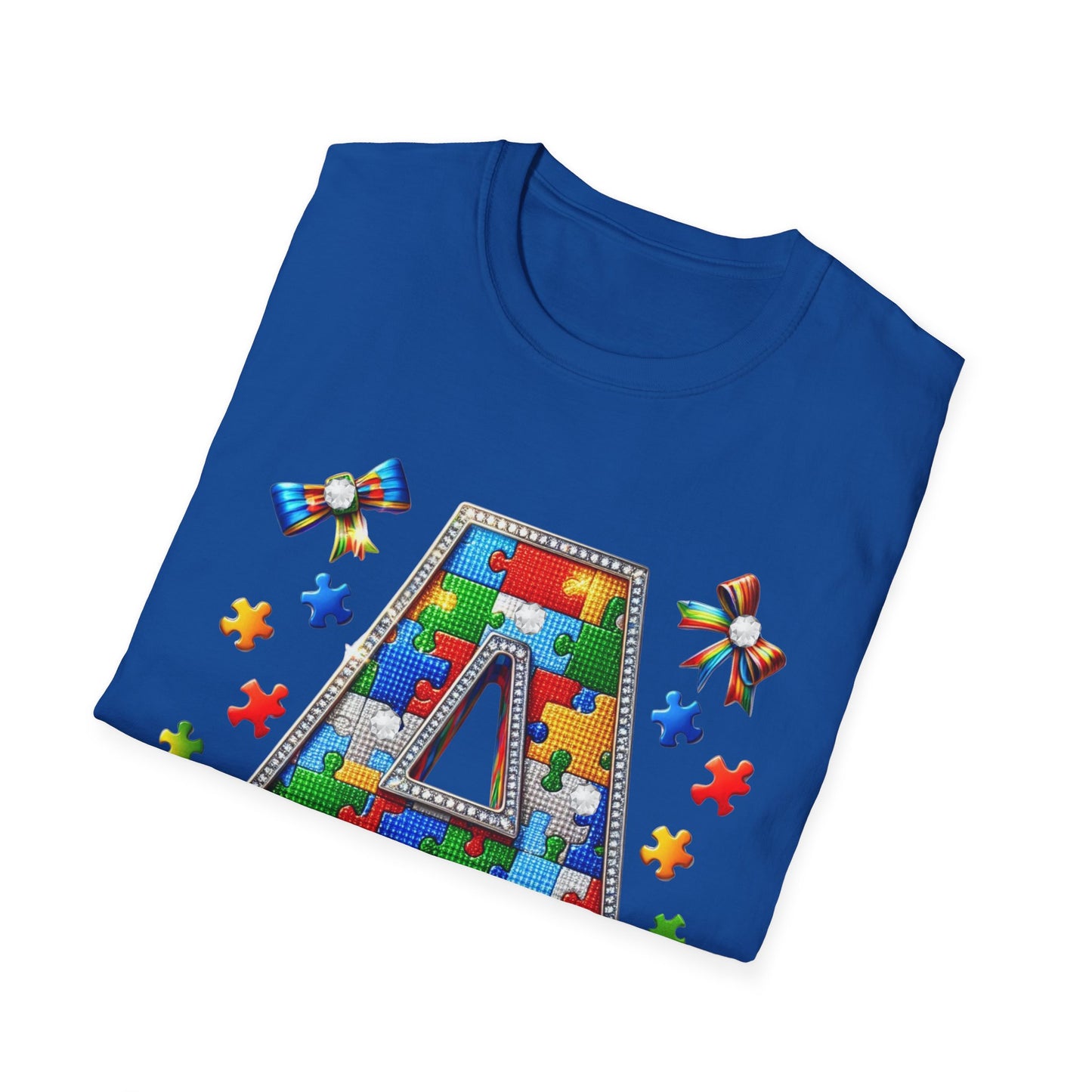 Monogram A Puzzle Shirt – Sparkle & Awareness"