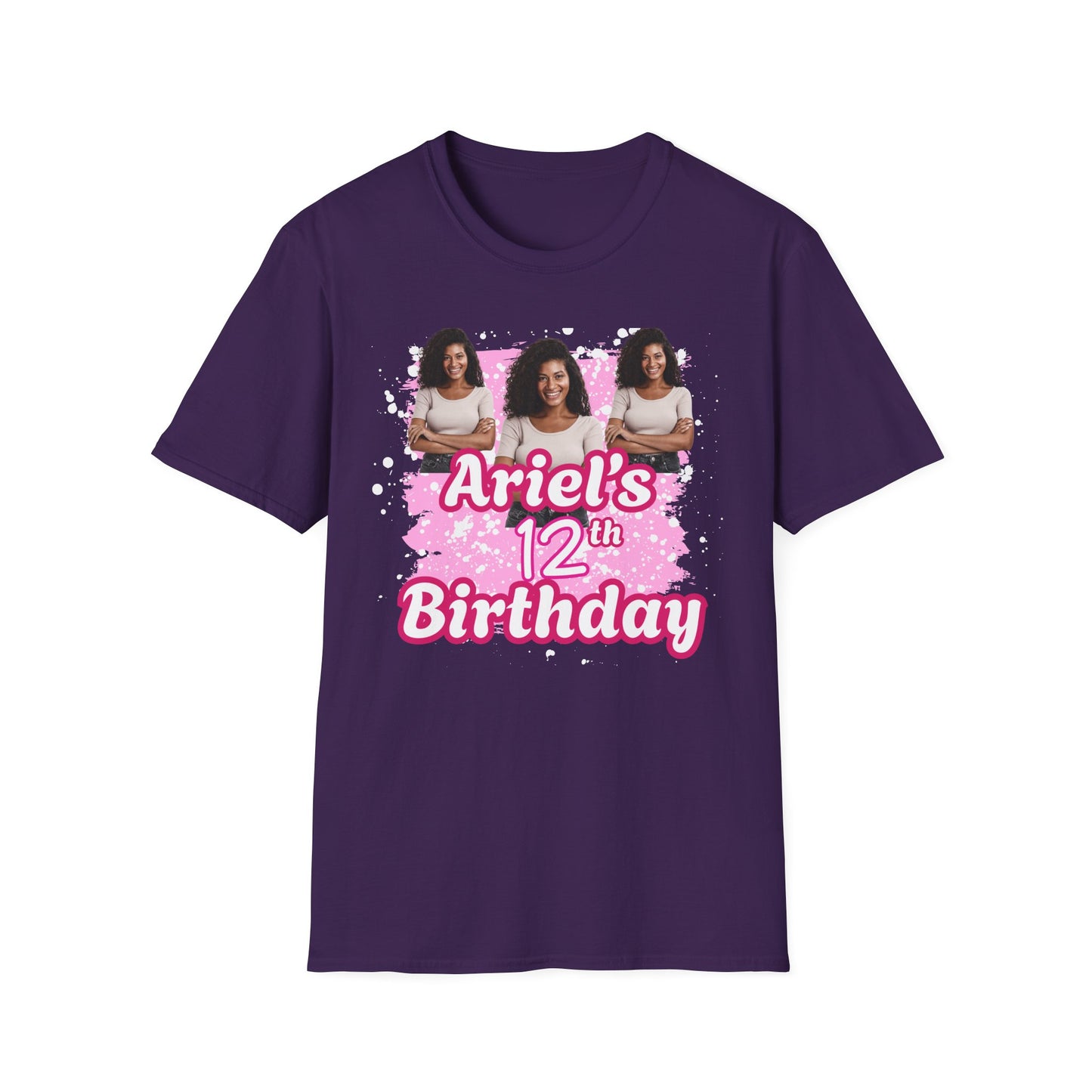 Custom Personalized Birthday T-Shirt