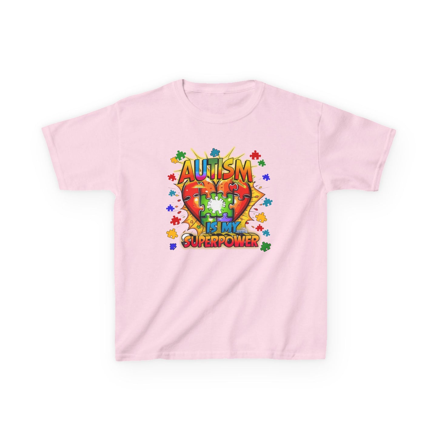 Superpower Statement Tee Empowerment Autism Shirt