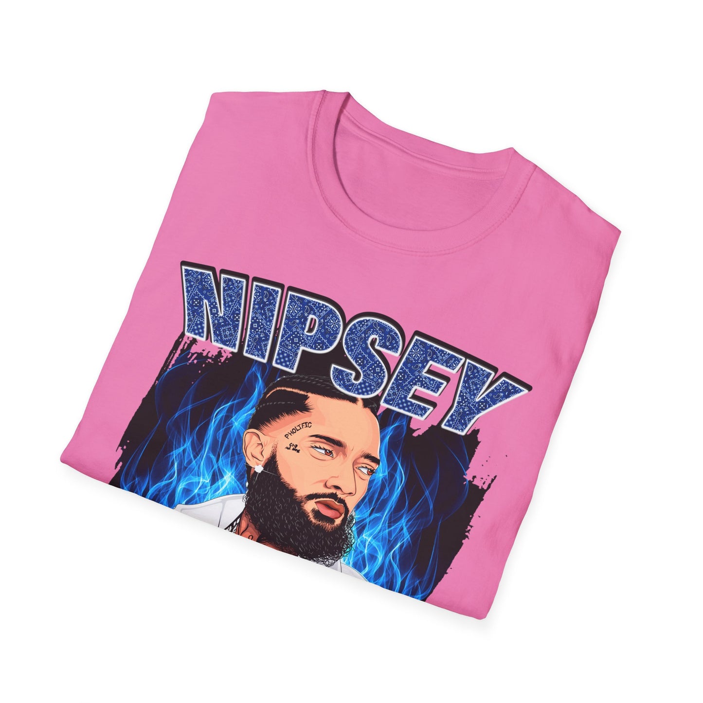 Nipsey Hussle Legacy Tee – Blue Flame Edition
