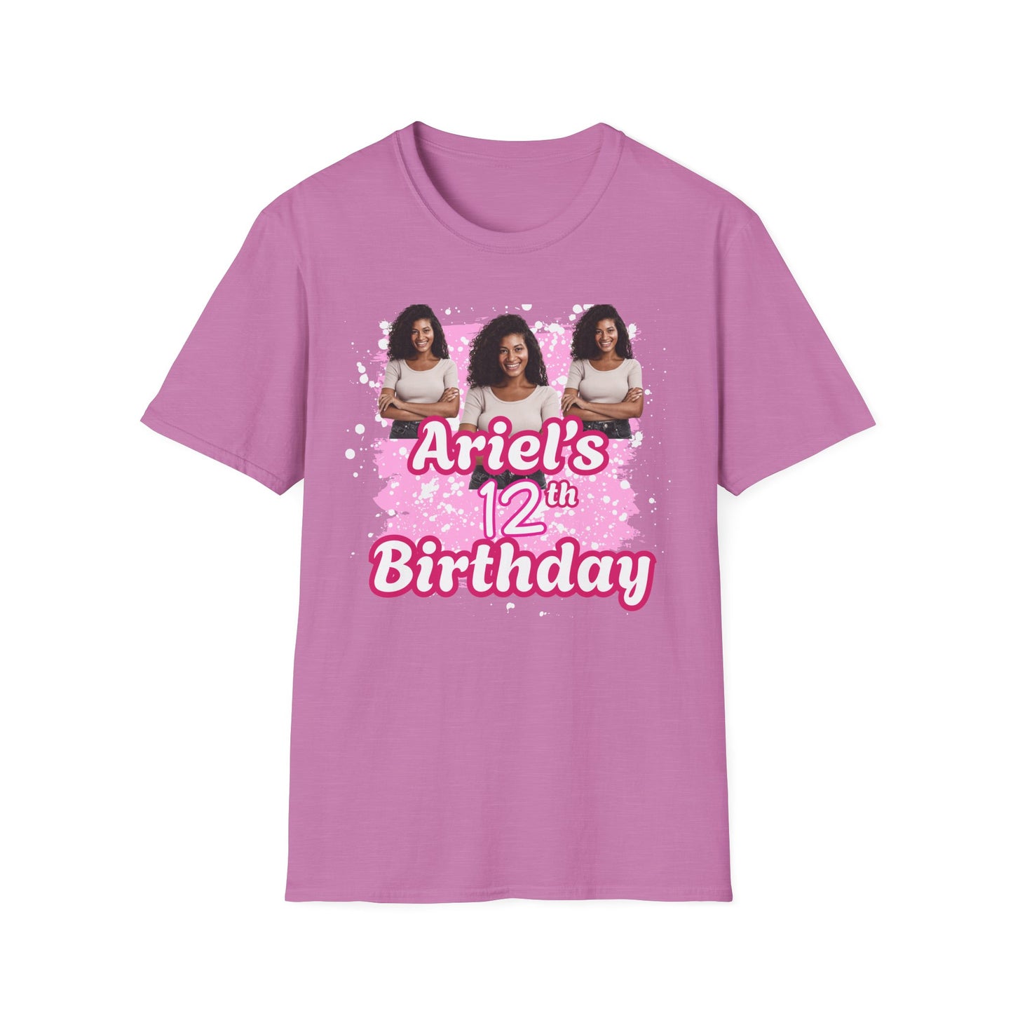 Custom Personalized Birthday T-Shirt