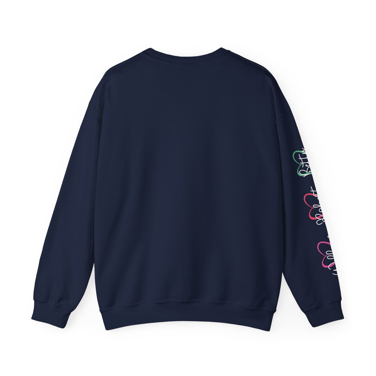 Heart-on-Her-Sleeve Mama Sweatshirt/ Perfect for A Mother's Day Gift