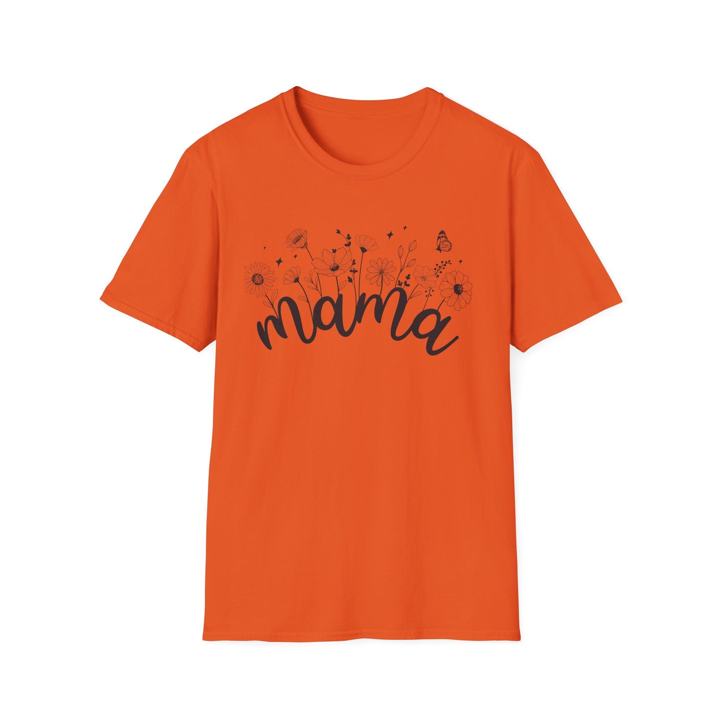 Floral Mama Vibes Tee – Bloom with Love Perfect Gift for Mother's Day