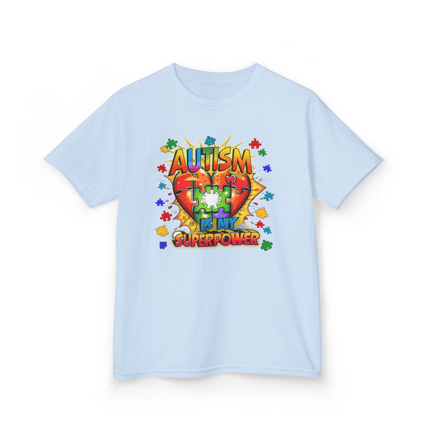 Superpower Statement Tee Empowerment Autism Shirt
