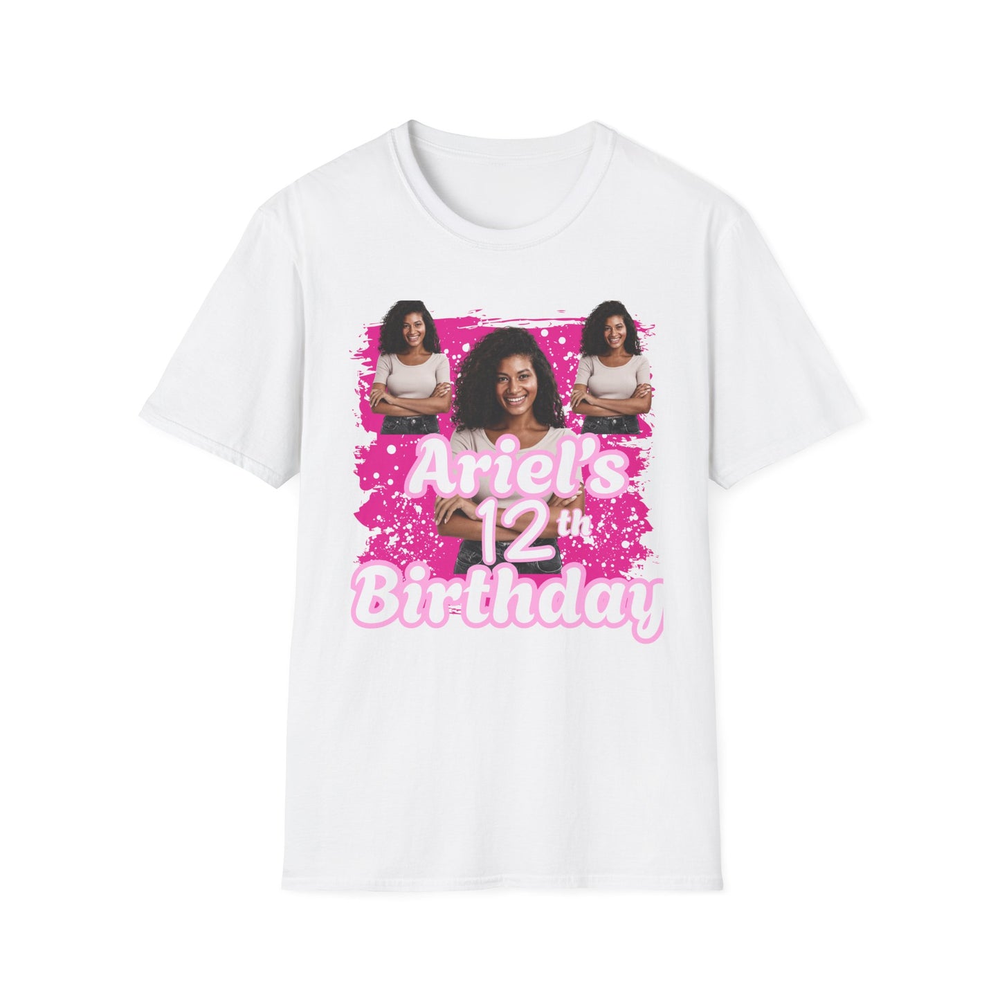 Custom Personalized Birthday T-Shirt