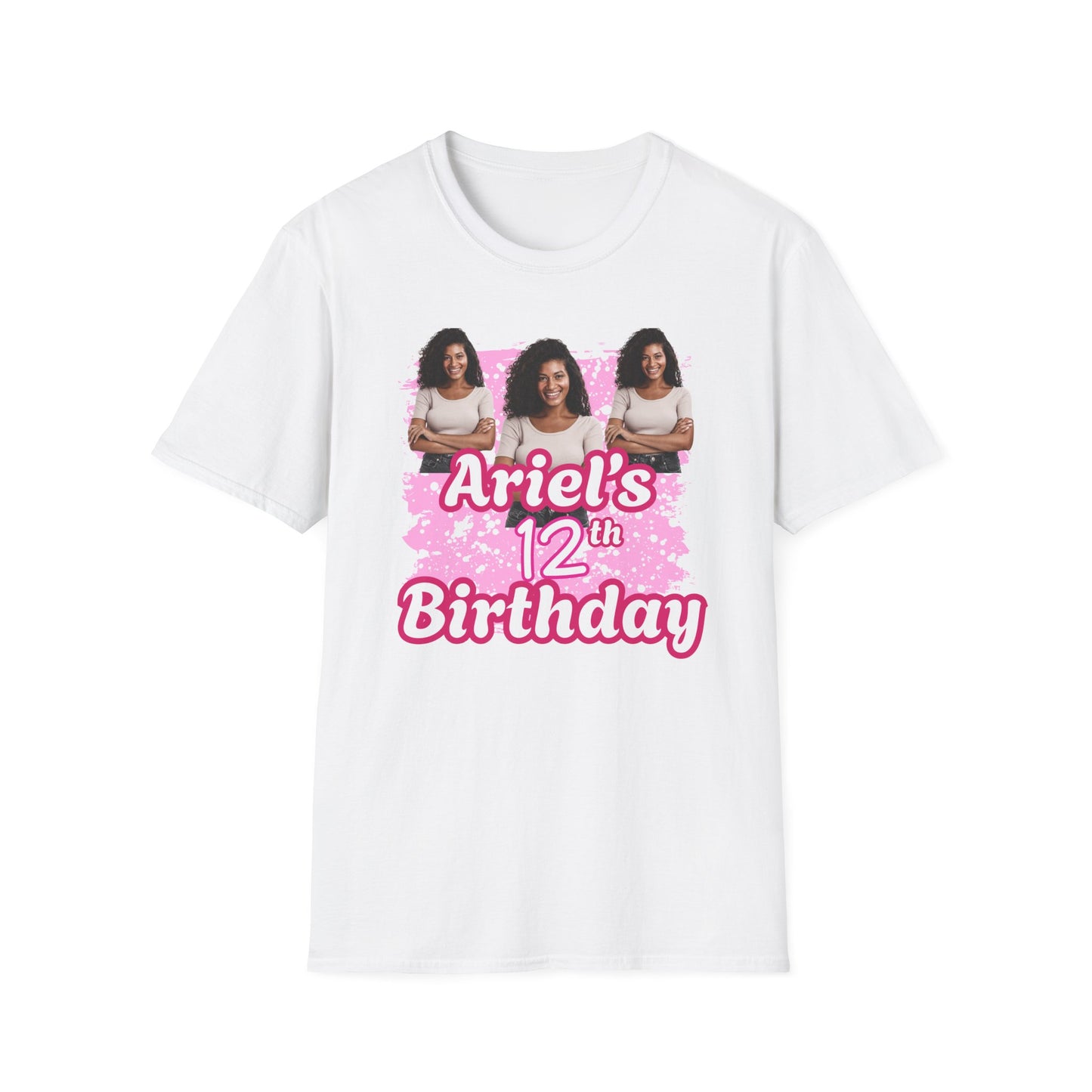 Custom Personalized Birthday T-Shirt