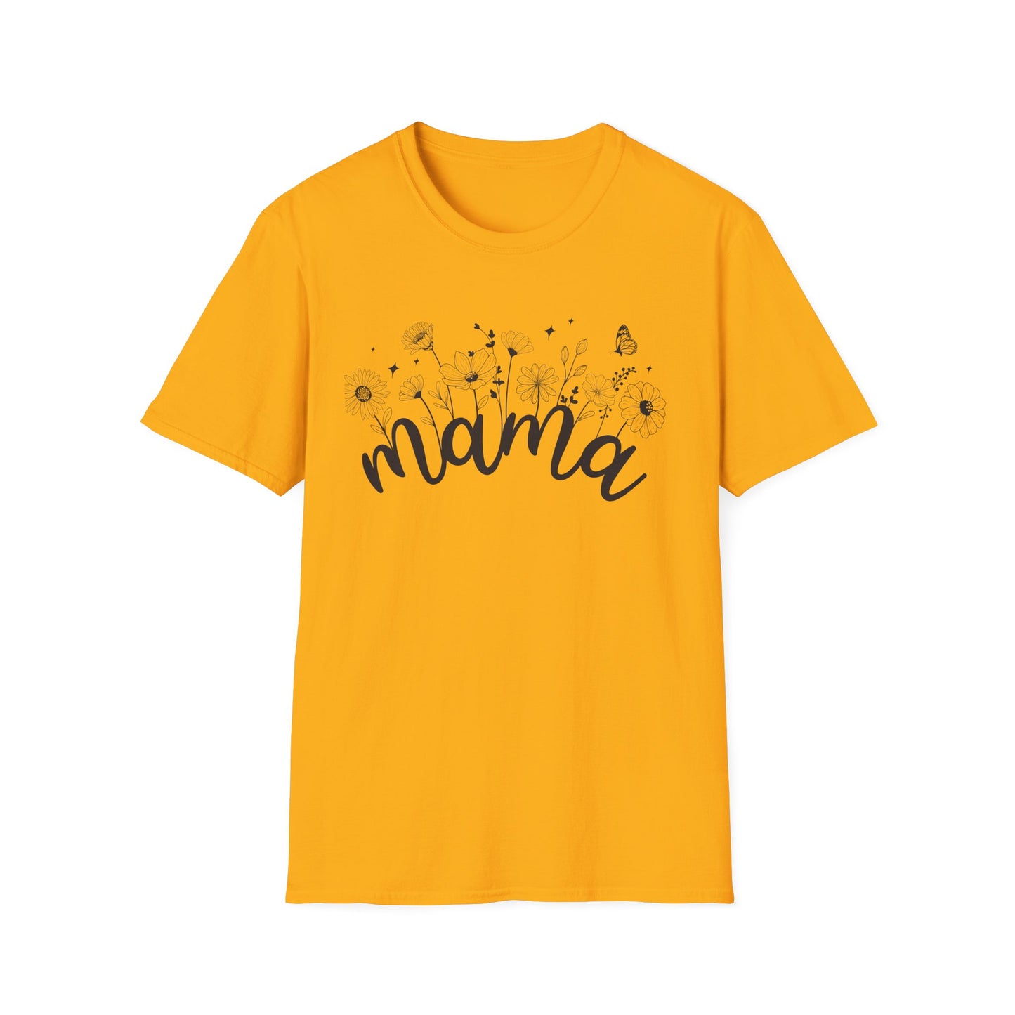 Floral Mama Vibes Tee – Bloom with Love Perfect Gift for Mother's Day