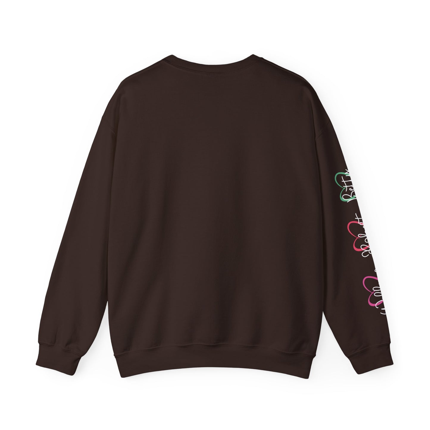 Heart-on-Her-Sleeve Mama Sweatshirt/ Perfect for A Mother's Day Gift