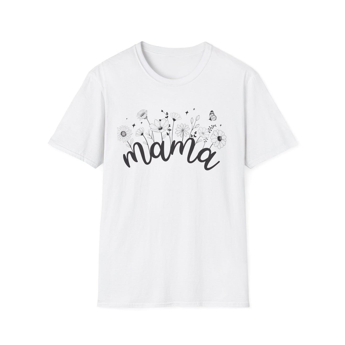 Floral Mama Vibes Tee – Bloom with Love Perfect Gift for Mother's Day