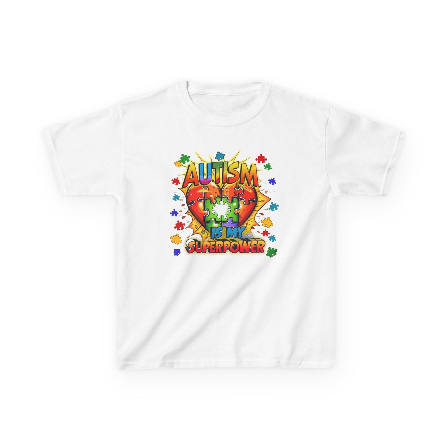 Superpower Statement Tee Empowerment Autism Shirt
