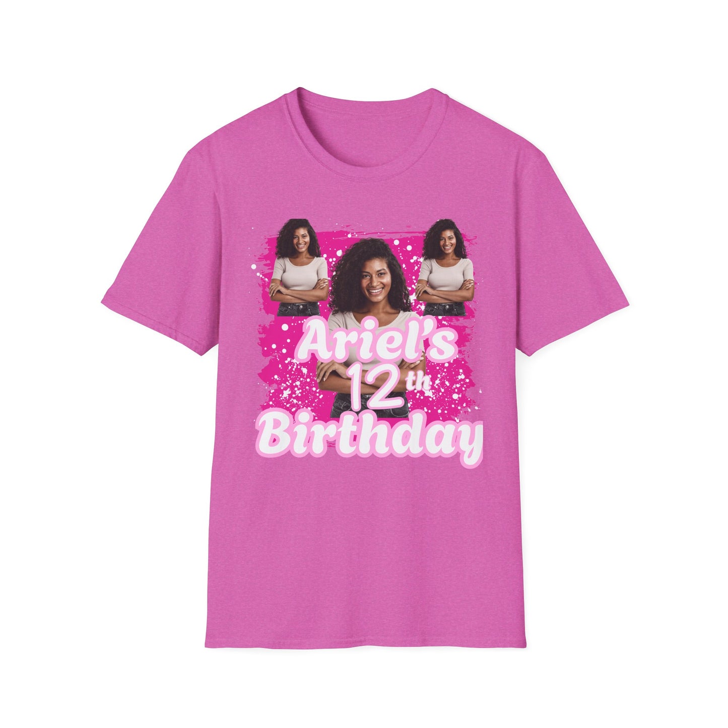 Custom Personalized Birthday T-Shirt
