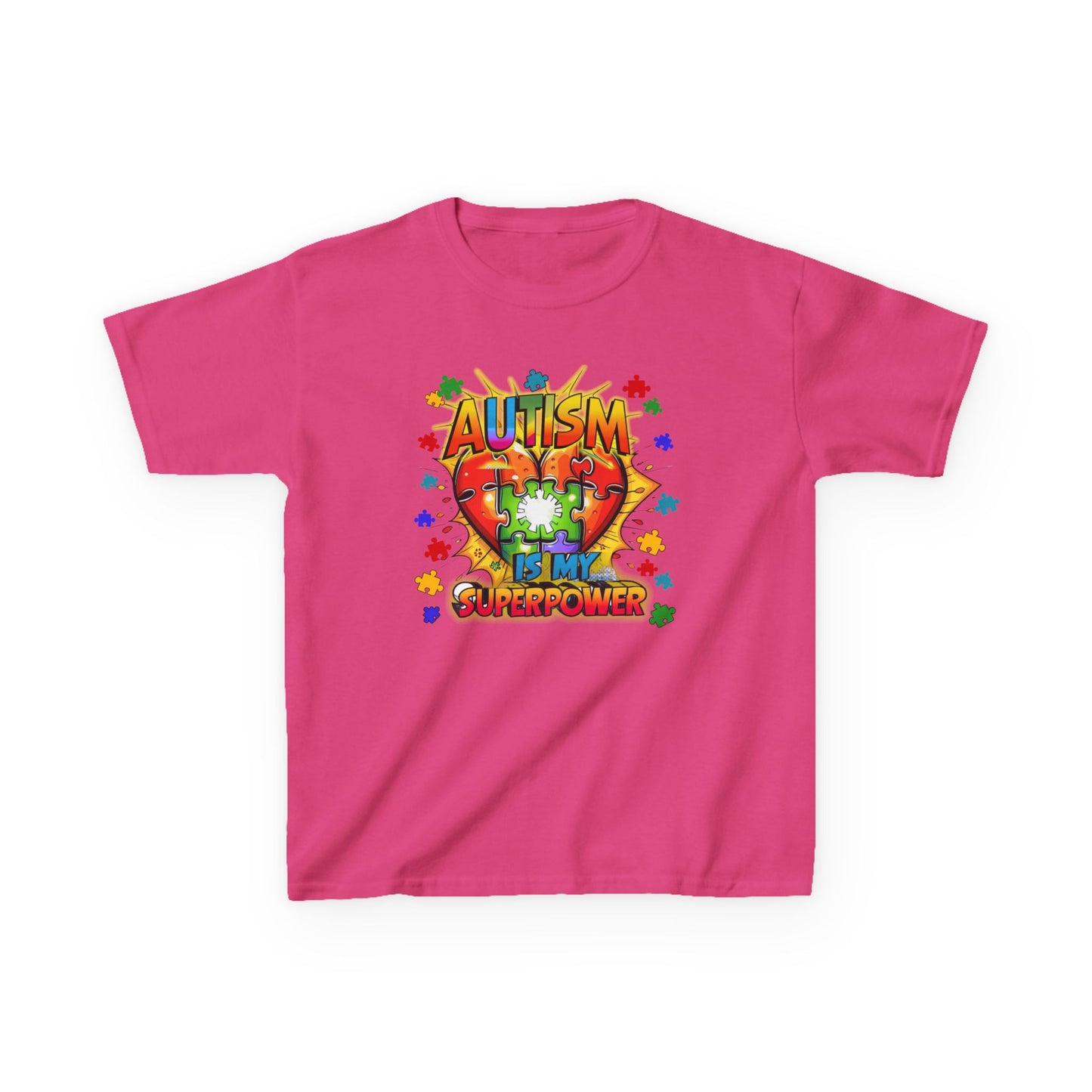 Superpower Statement Tee Empowerment Autism Shirt