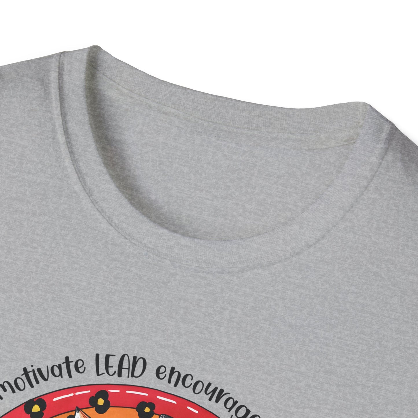 Teacher Life – Bold, Bright & Full of Heart Softstyle T-Shirt