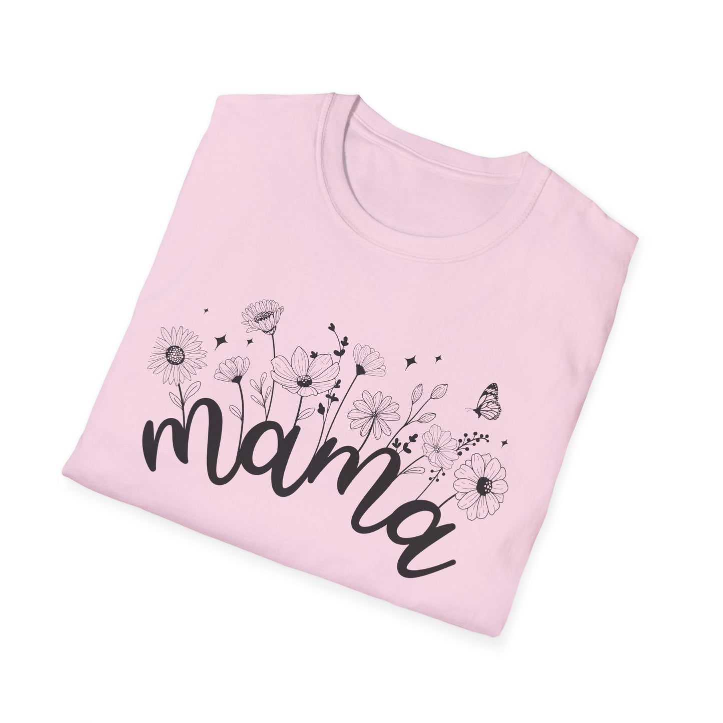 Floral Mama Vibes Tee – Bloom with Love Perfect Gift for Mother's Day