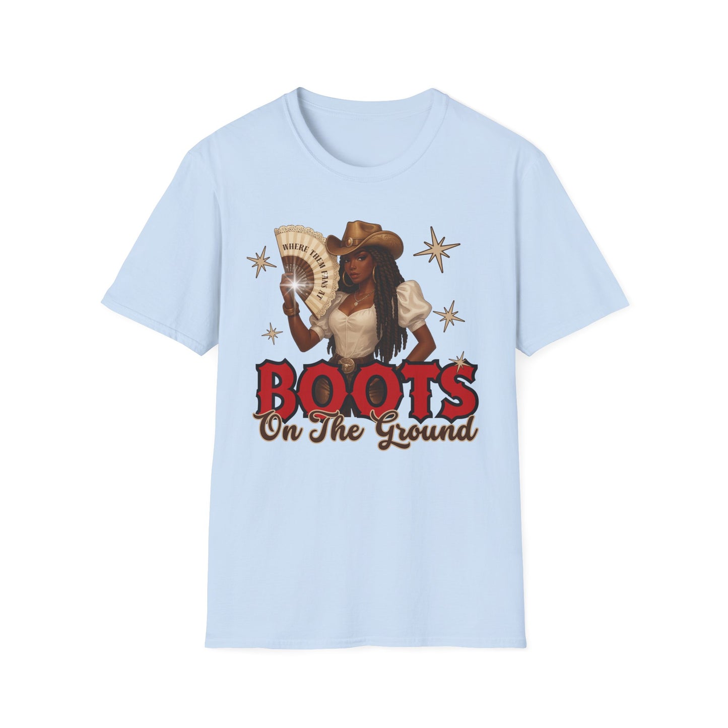 Cowgirl Vibes Graphic Tee – Strong Women in Boots Shirt