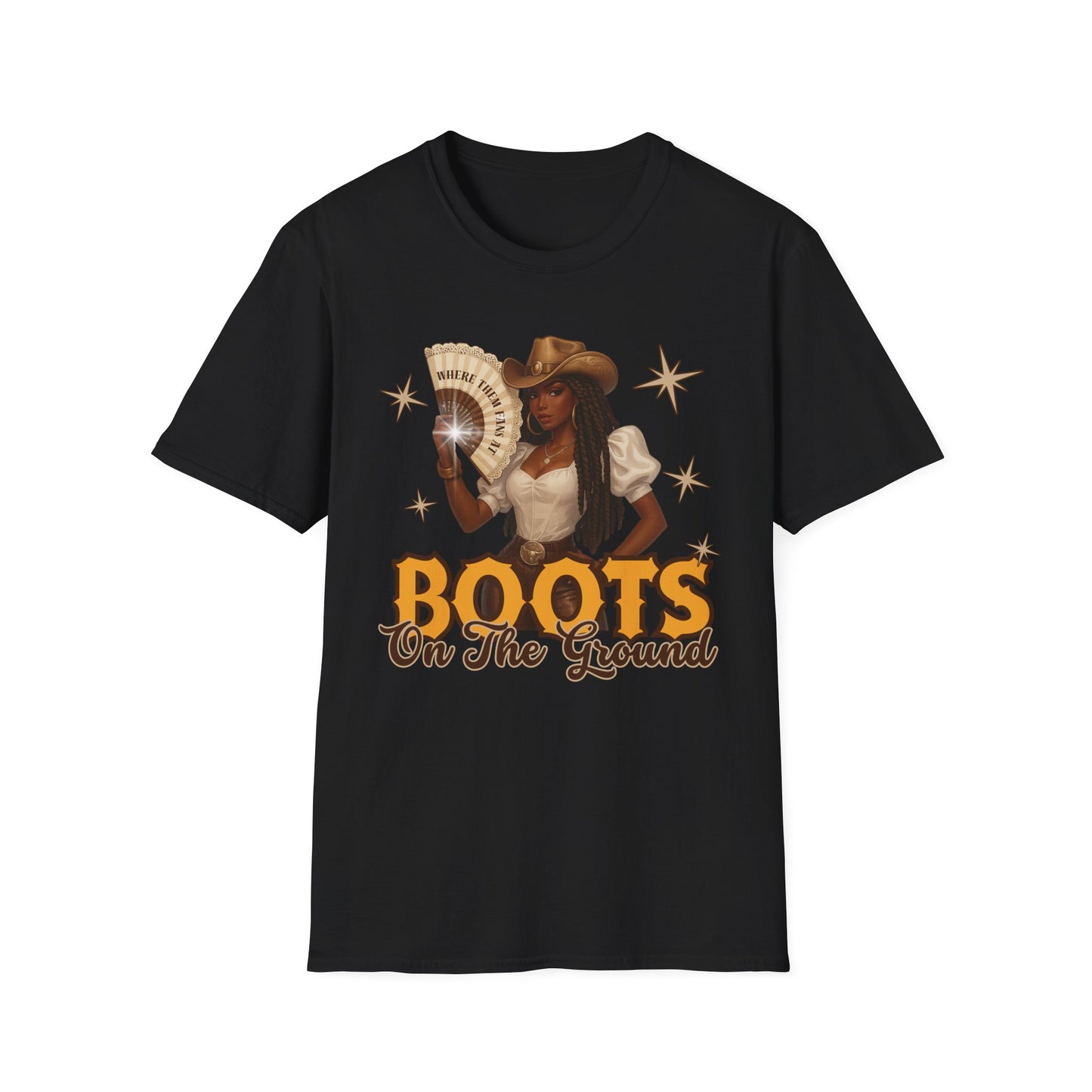 Western Woman Power Shirt – Boots On The Ground Statement Tee