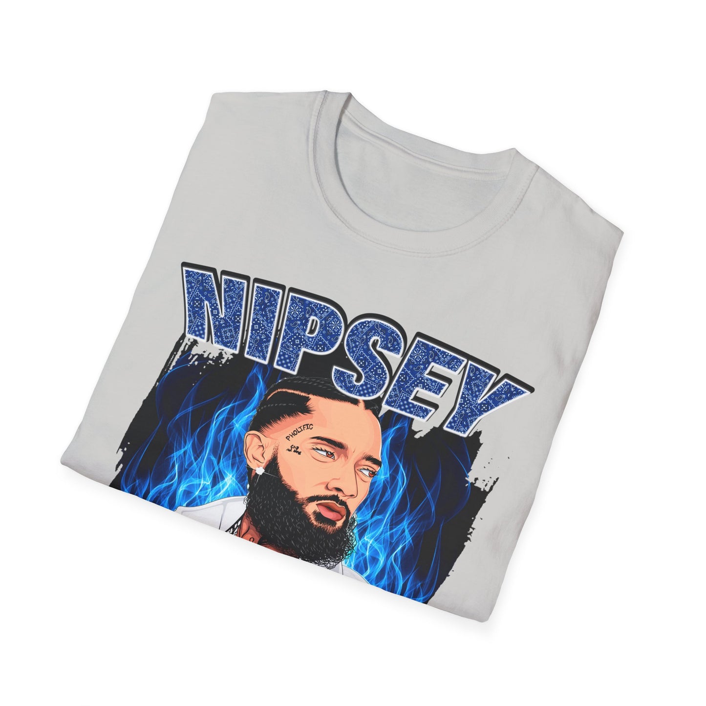 Nipsey Hussle Legacy Tee – Blue Flame Edition