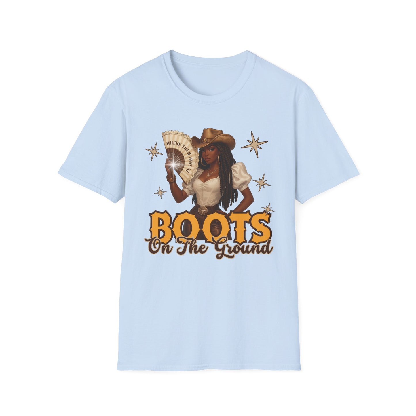 Western Woman Power Shirt – Boots On The Ground Statement Tee