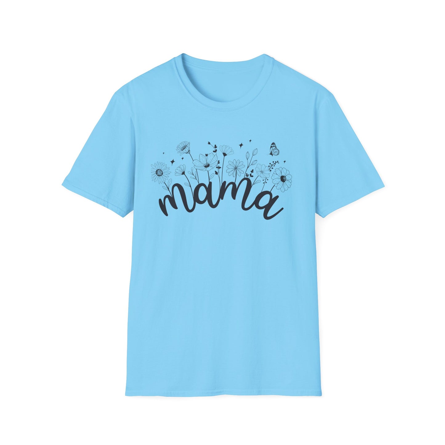 Floral Mama Vibes Tee – Bloom with Love Perfect Gift for Mother's Day