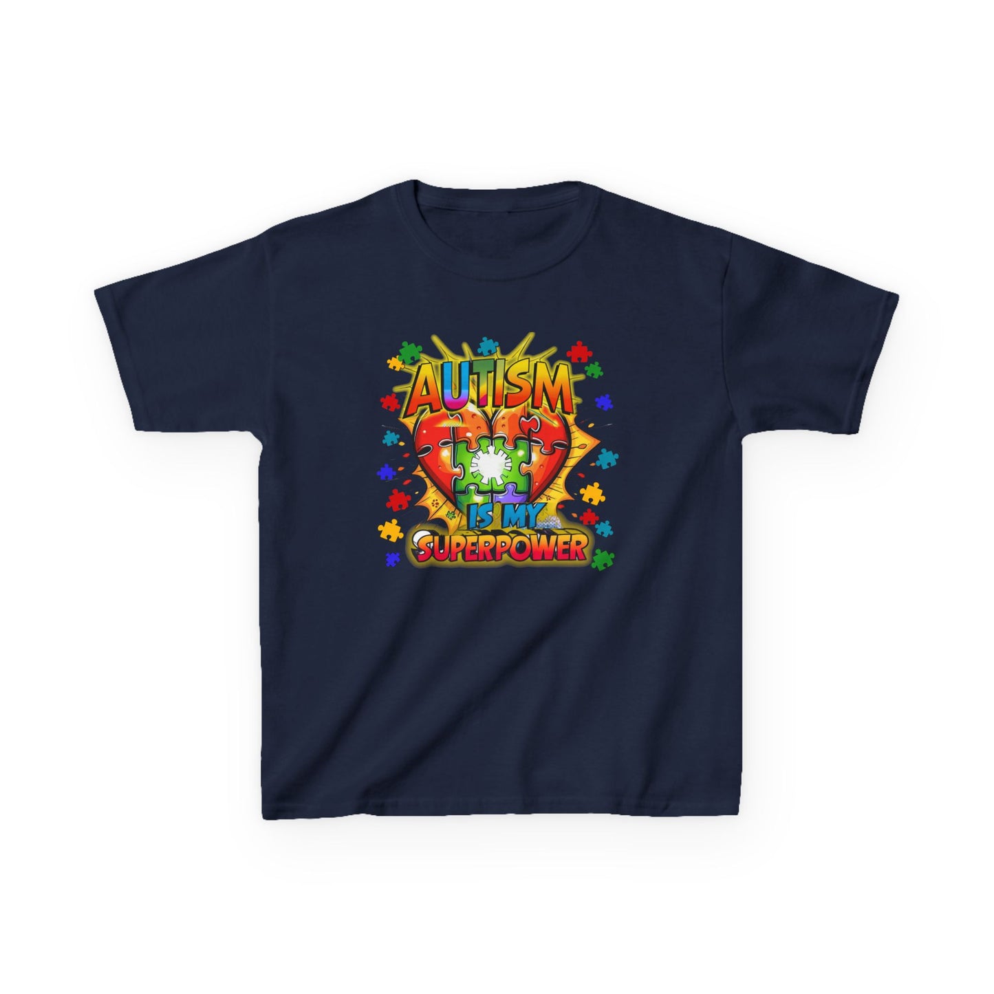 Superpower Statement Tee Empowerment Autism Shirt