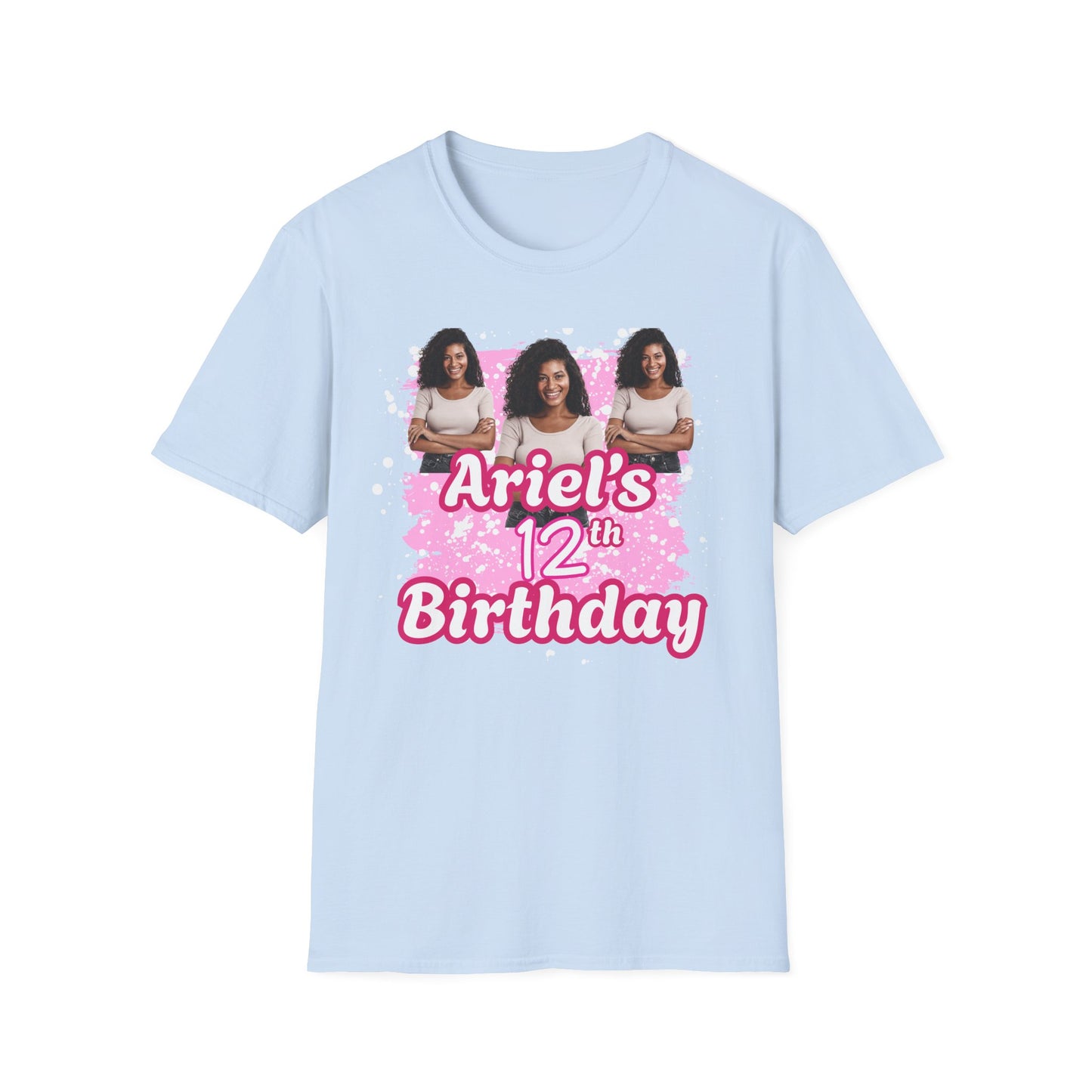Custom Personalized Birthday T-Shirt
