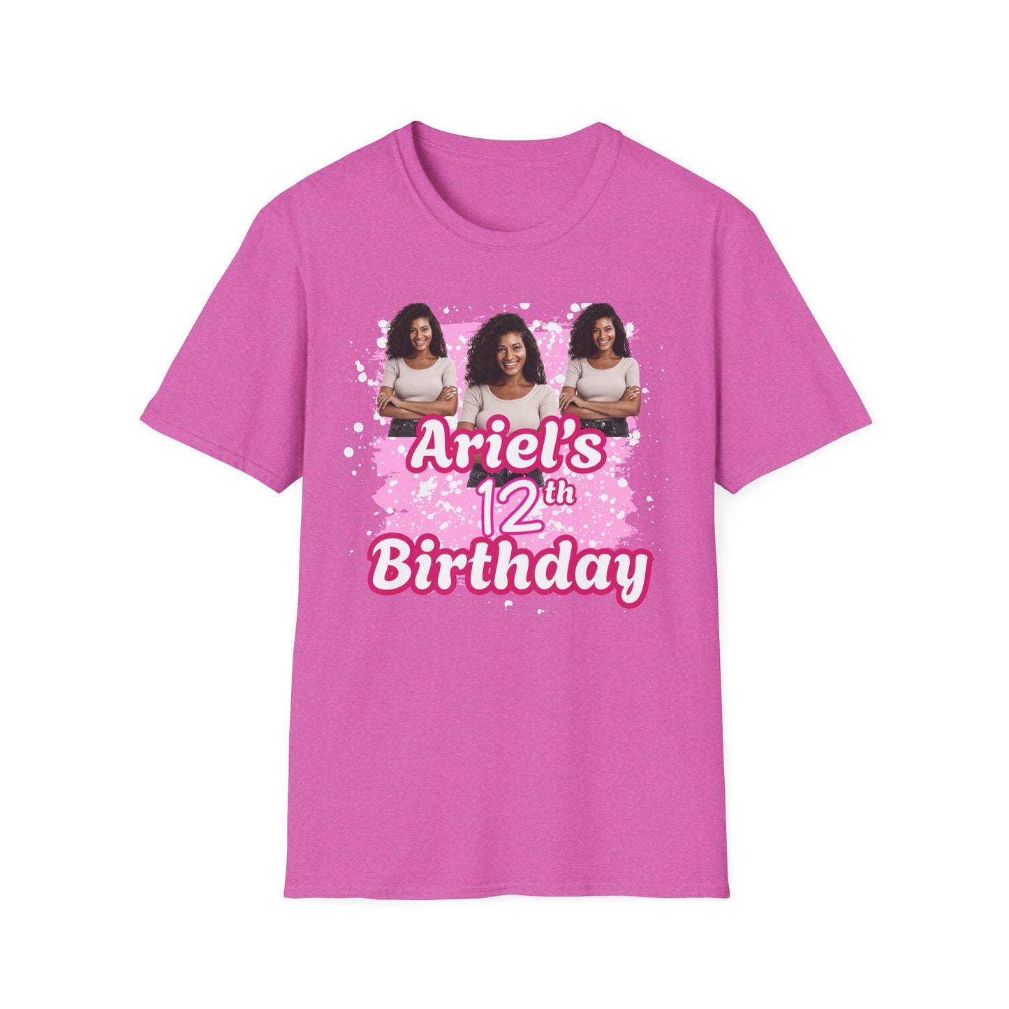 Custom Personalized Birthday T-Shirt