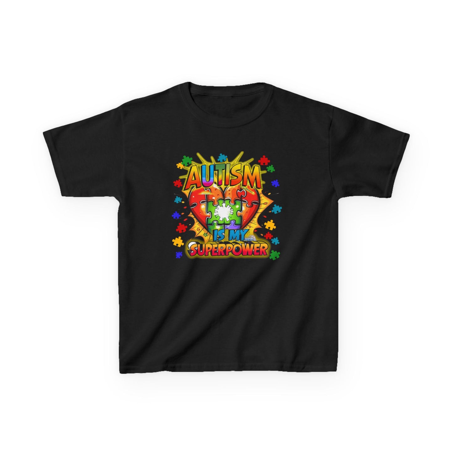 Superpower Statement Tee Empowerment Autism Shirt