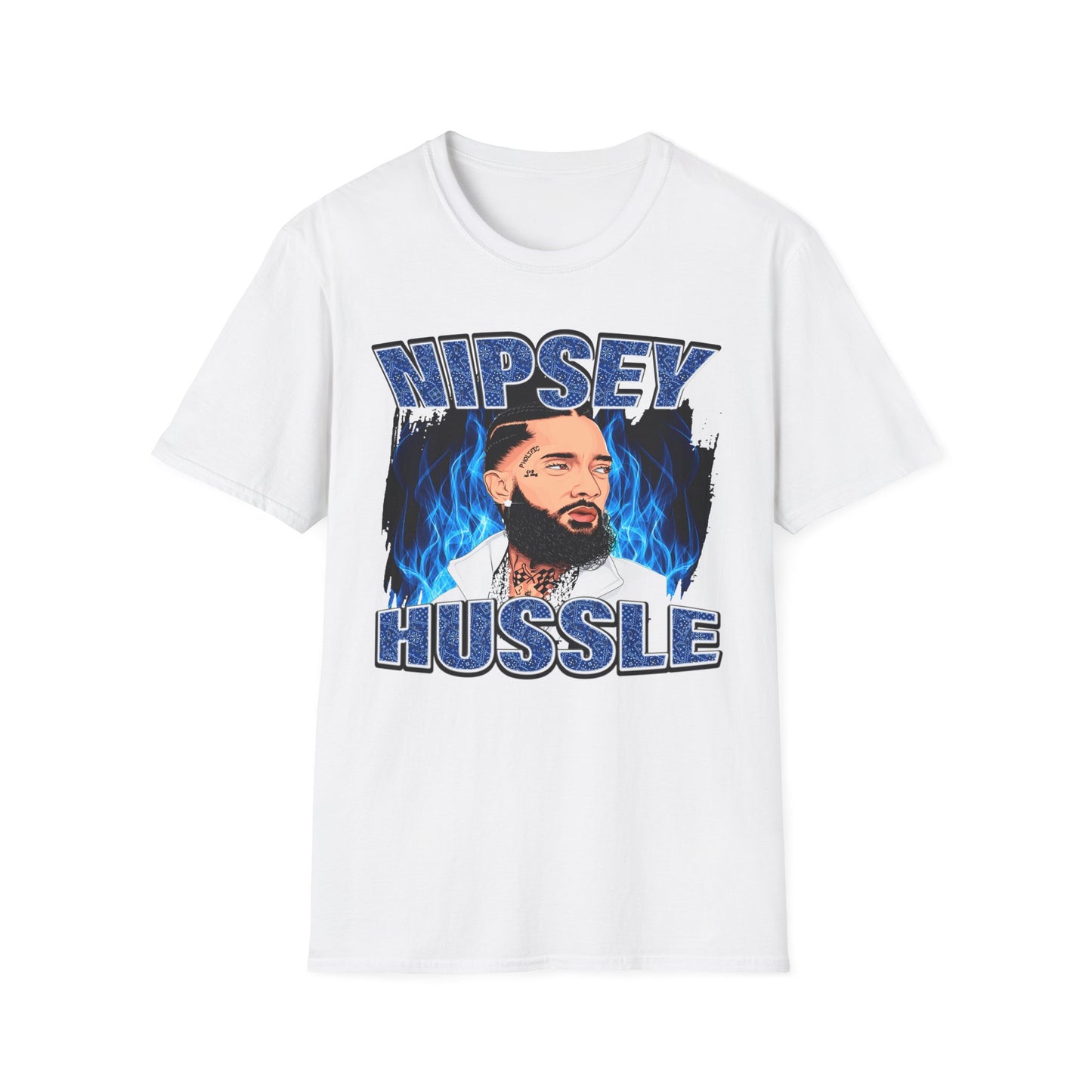 Nipsey Hussle Legacy Tee – Blue Flame Edition