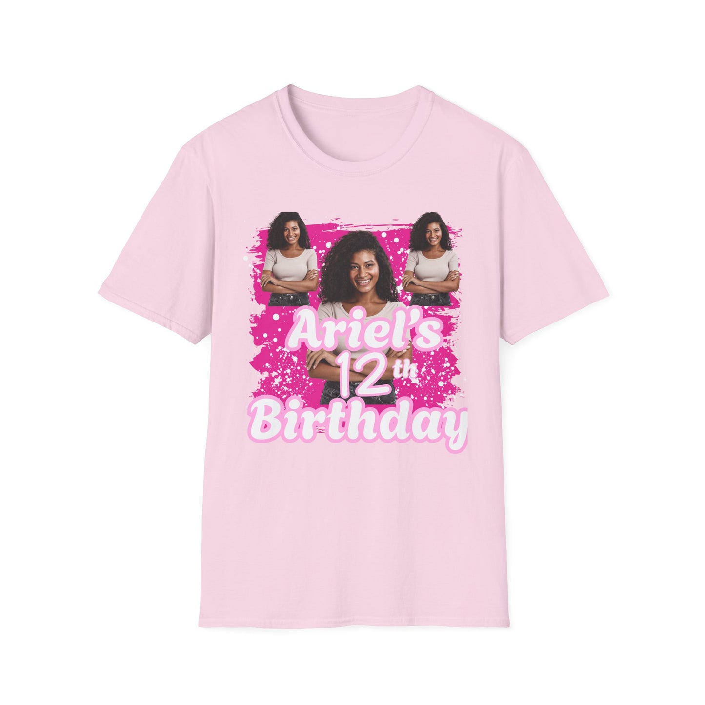 Custom Personalized Birthday T-Shirt