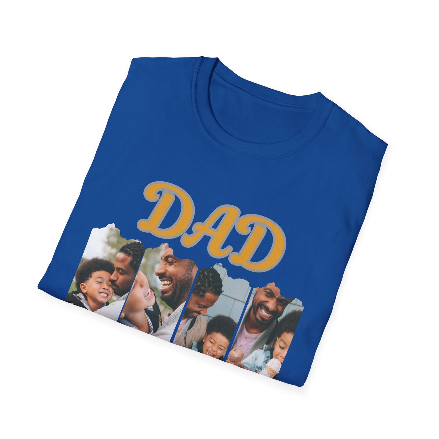 Heartwarming Dad T-Shirt – Family Memory Graphic Tee, Father's Day Gift, Dad T-Shirt, Family Shirt, Casual Wear, Unisex Tee