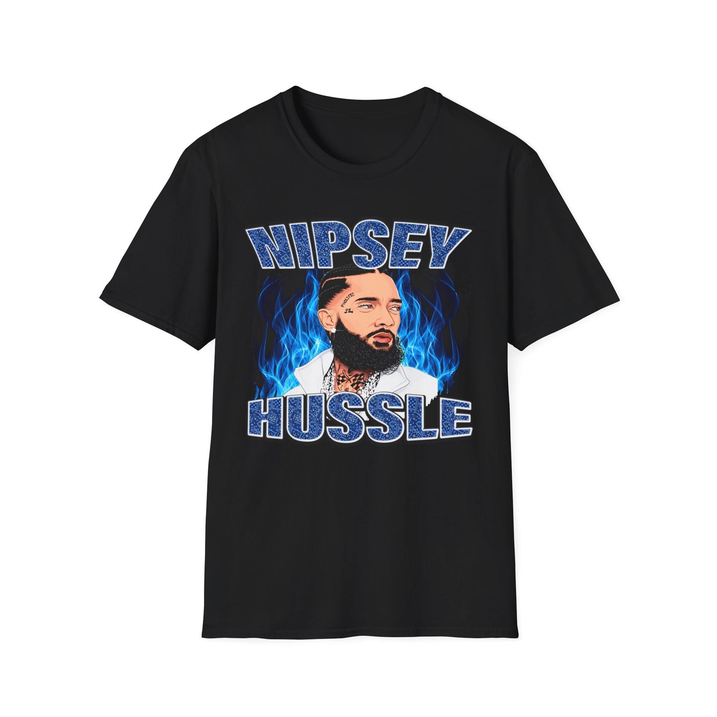 Nipsey Hussle Legacy Tee – Blue Flame Edition