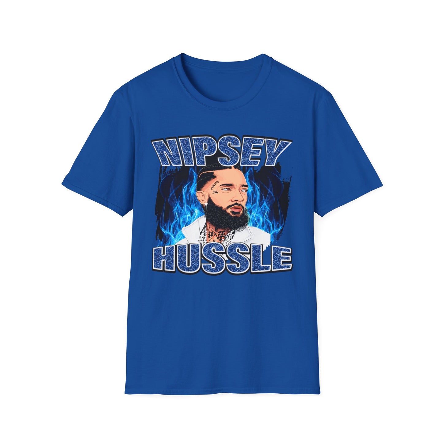 Nipsey Hussle Legacy Tee – Blue Flame Edition
