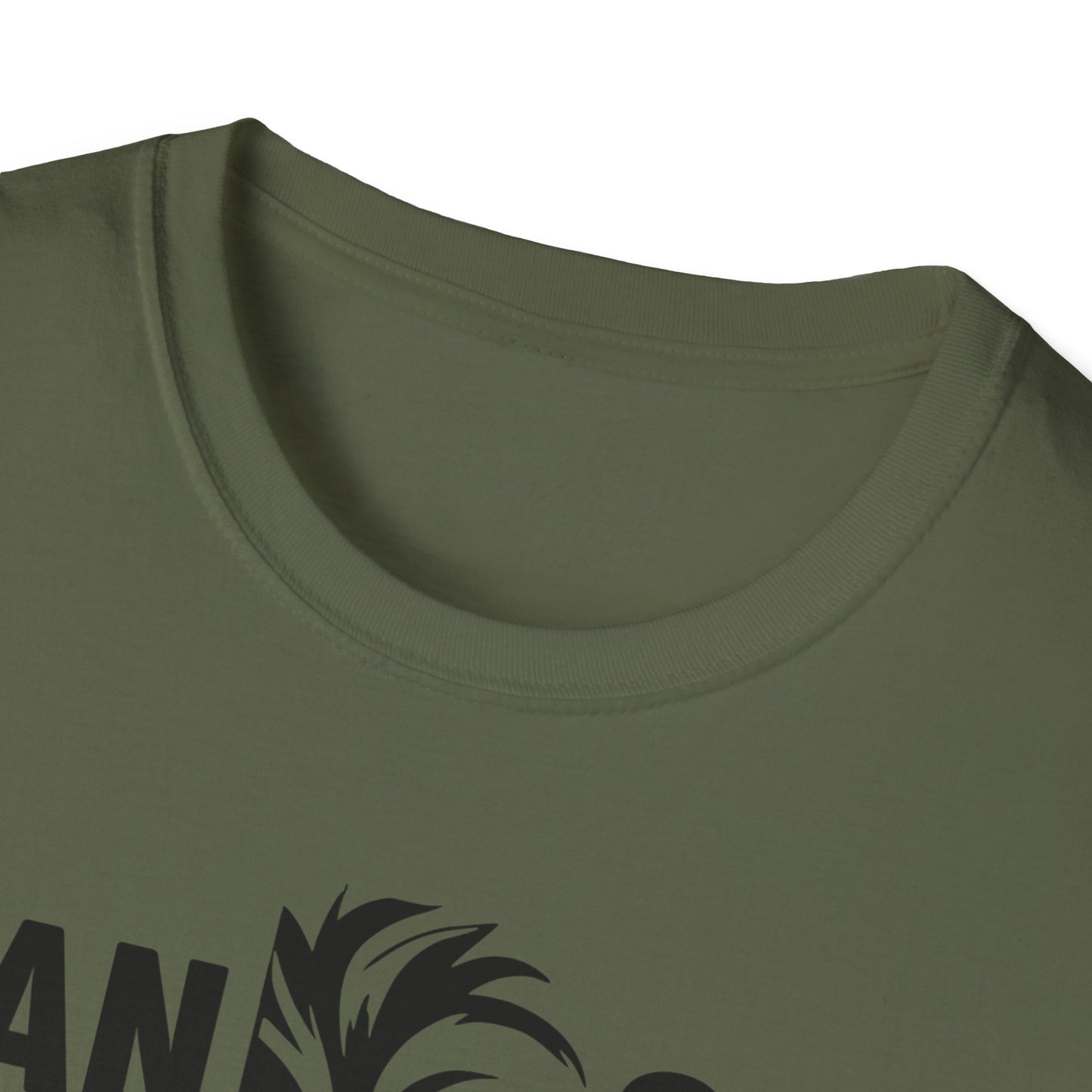 Man of Faith – Lion of Strength Softstyle Tee Man of Faith Lion Design - Christian Apparel