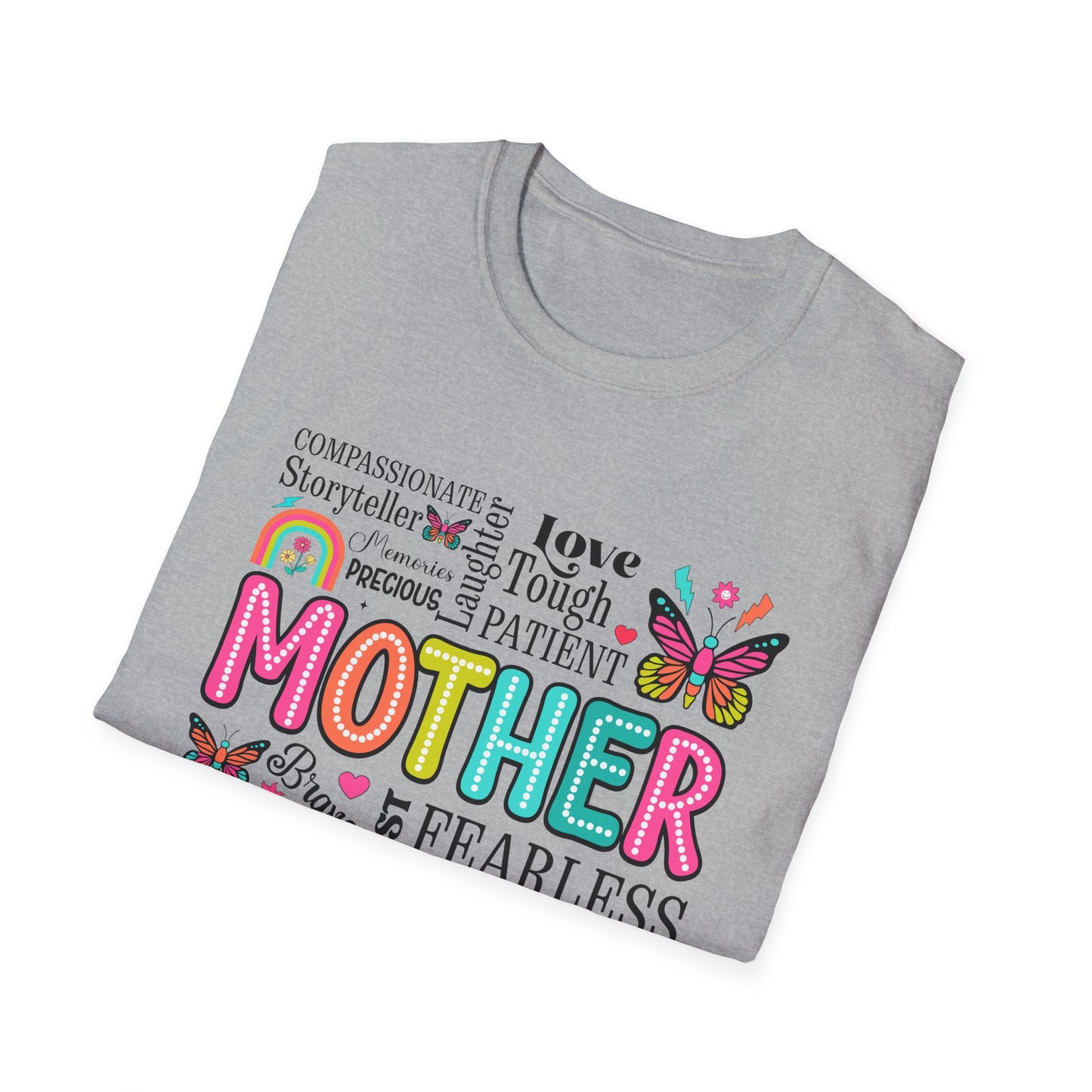 Mom Magic β Retro Rainbow Mother's Day Softstyle T-Shirt