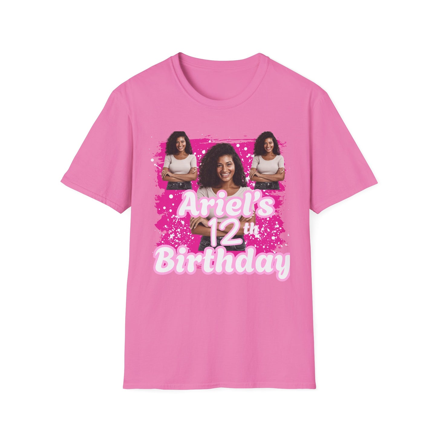 Custom Personalized Birthday T-Shirt