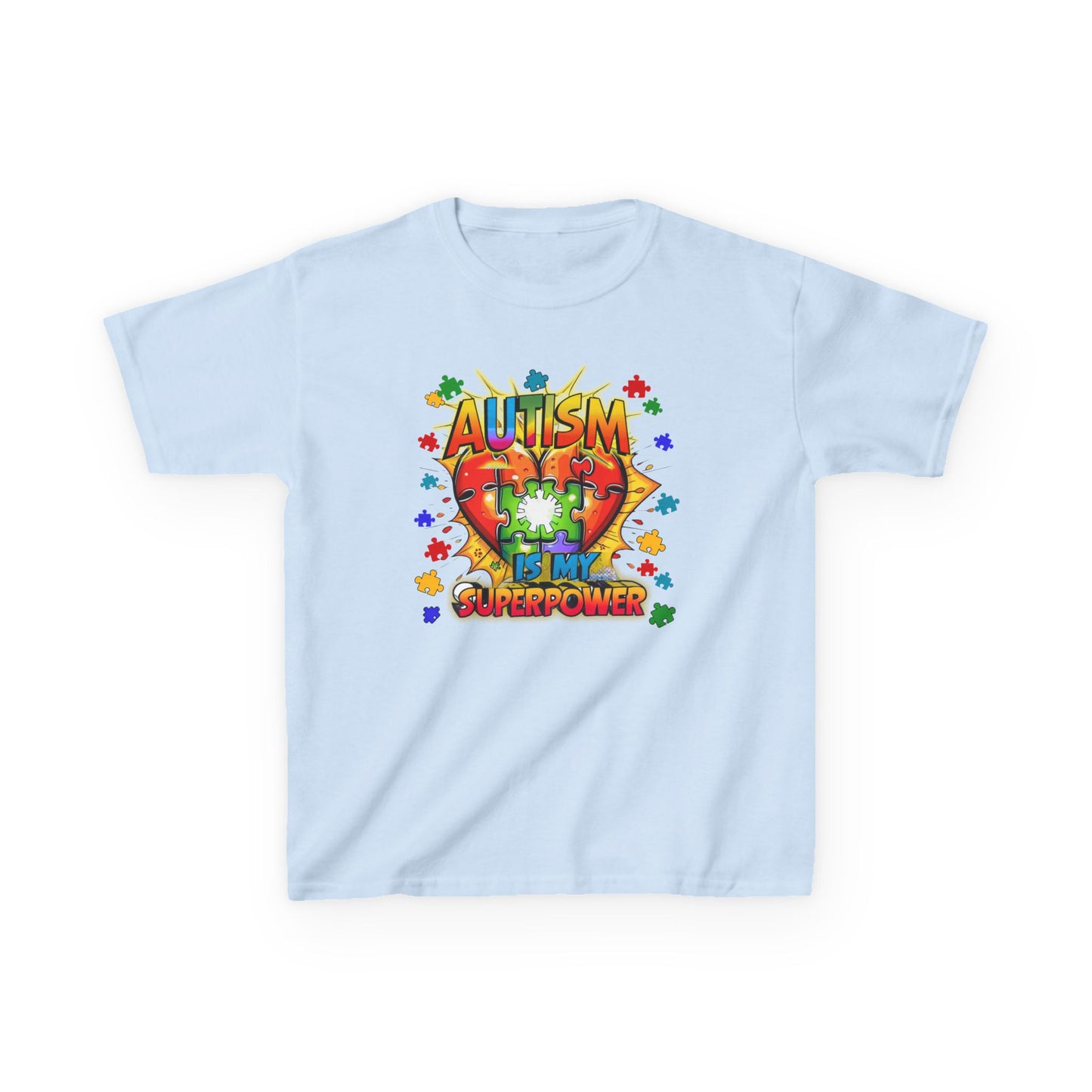 Superpower Statement Tee Empowerment Autism Shirt