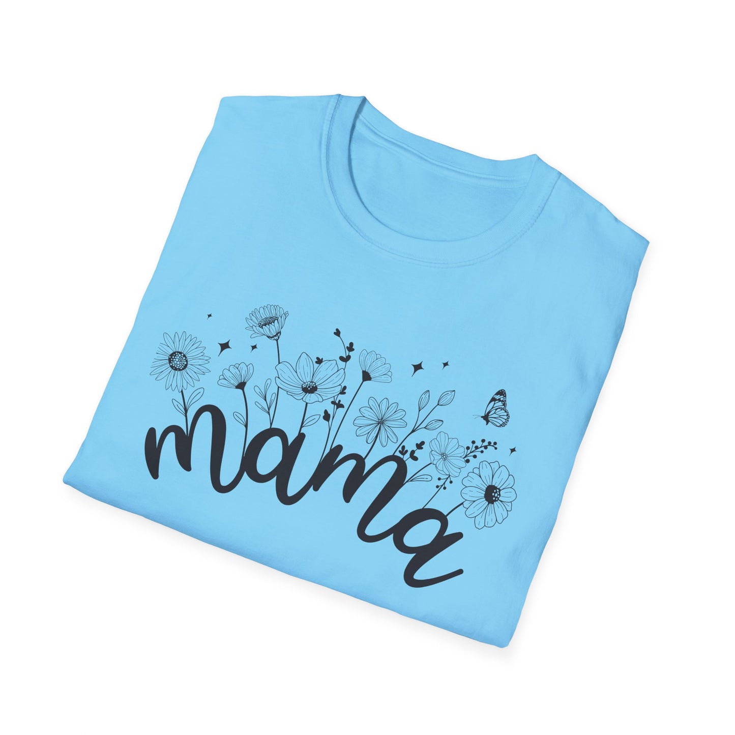 Floral Mama Vibes Tee – Bloom with Love Perfect Gift for Mother's Day