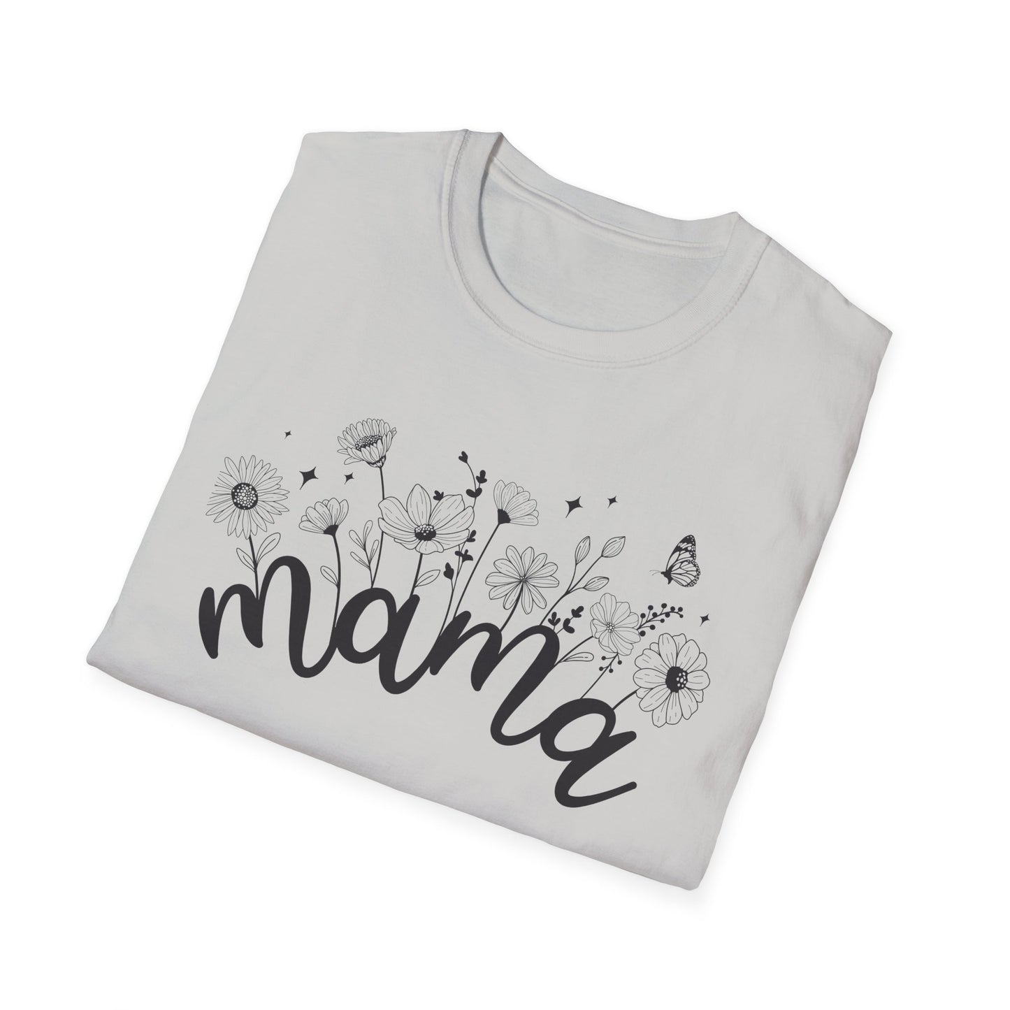 Floral Mama Vibes Tee – Bloom with Love Perfect Gift for Mother's Day