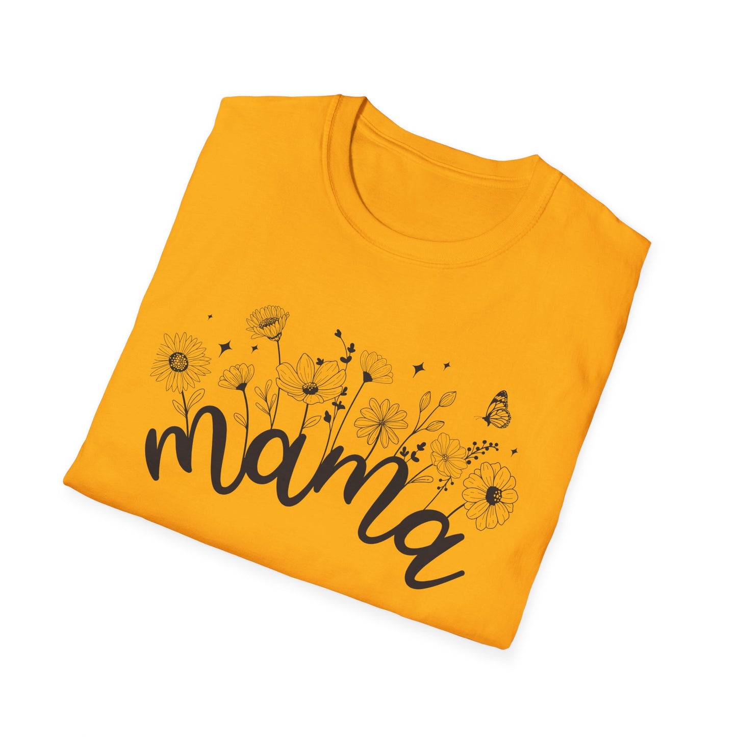 Floral Mama Vibes Tee – Bloom with Love Perfect Gift for Mother's Day