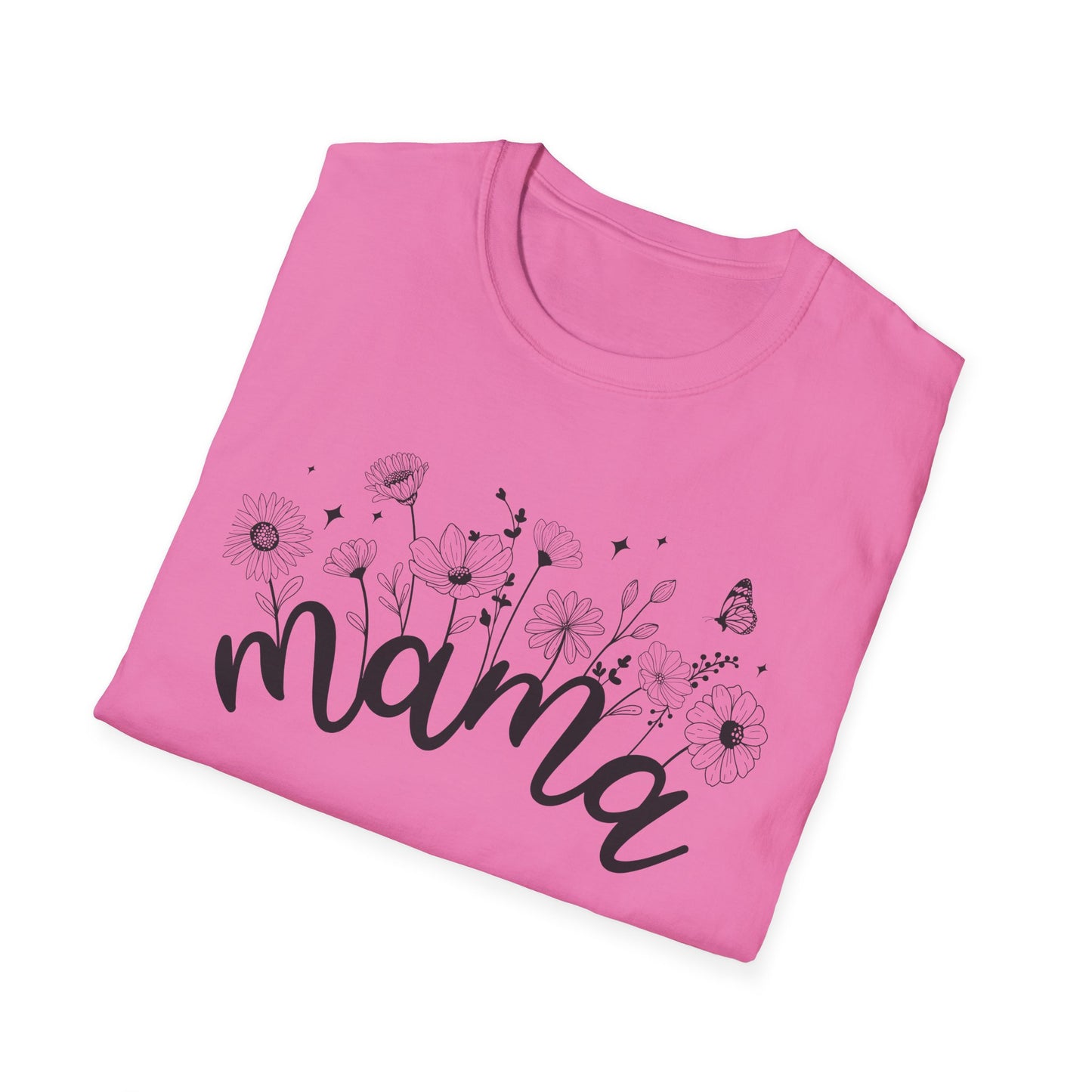 Floral Mama Vibes Tee – Bloom with Love Perfect Gift for Mother's Day
