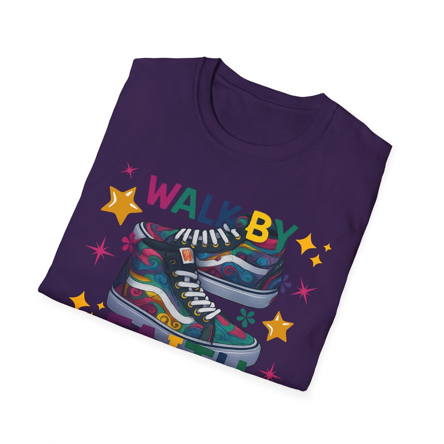 Walk by Faith Graphic T-Shirt | Inspirational Unisex Tee