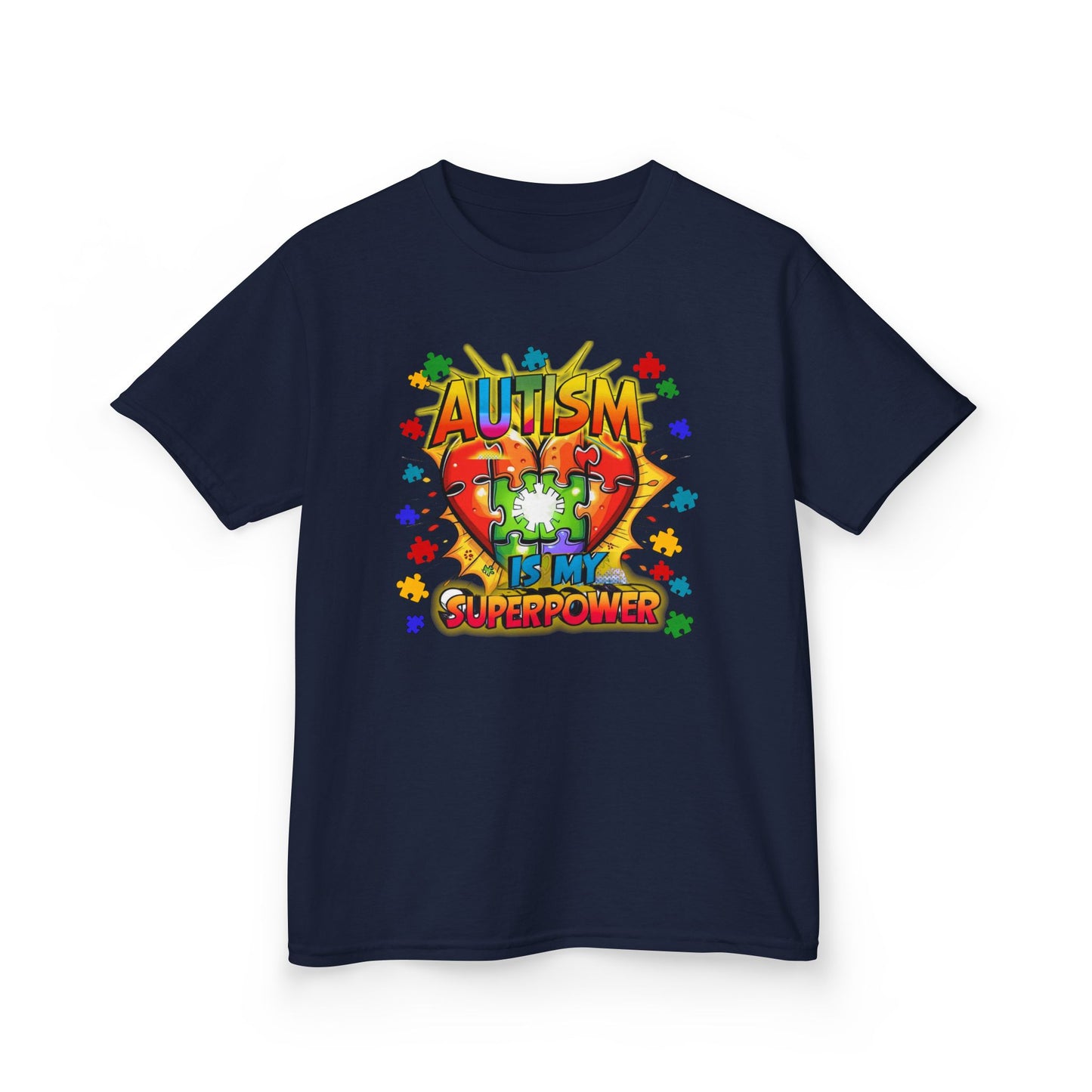 Superpower Statement Tee Empowerment Autism Shirt