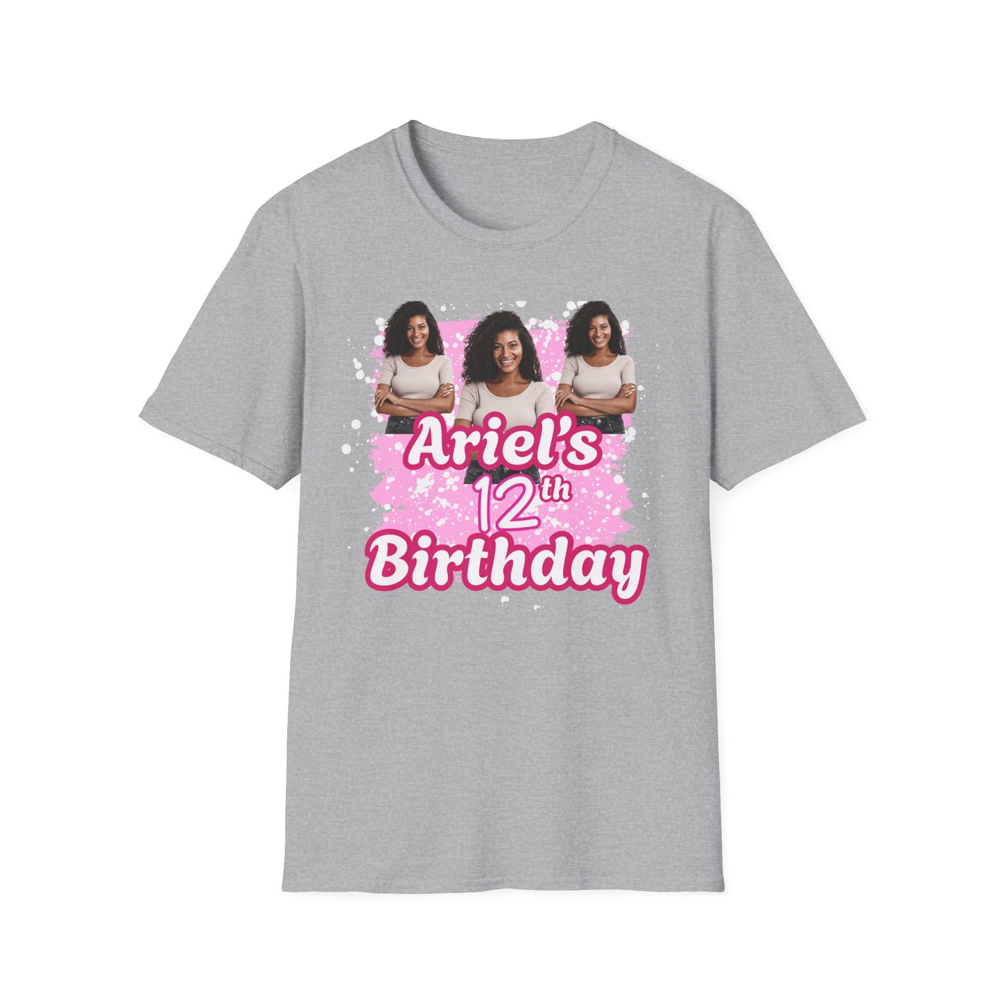 Custom Personalized Birthday T-Shirt