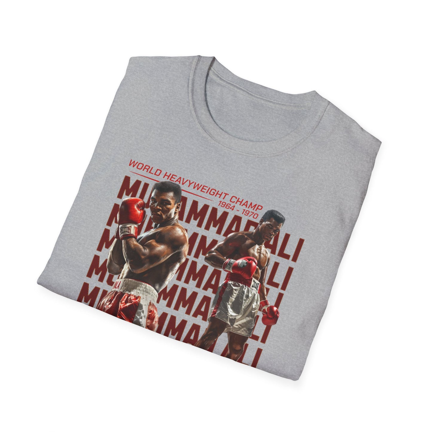 "The Greatest – Muhammad Ali Tribute Tee" Unisex Softstyle T-Shirt - Boxing Legend Gear