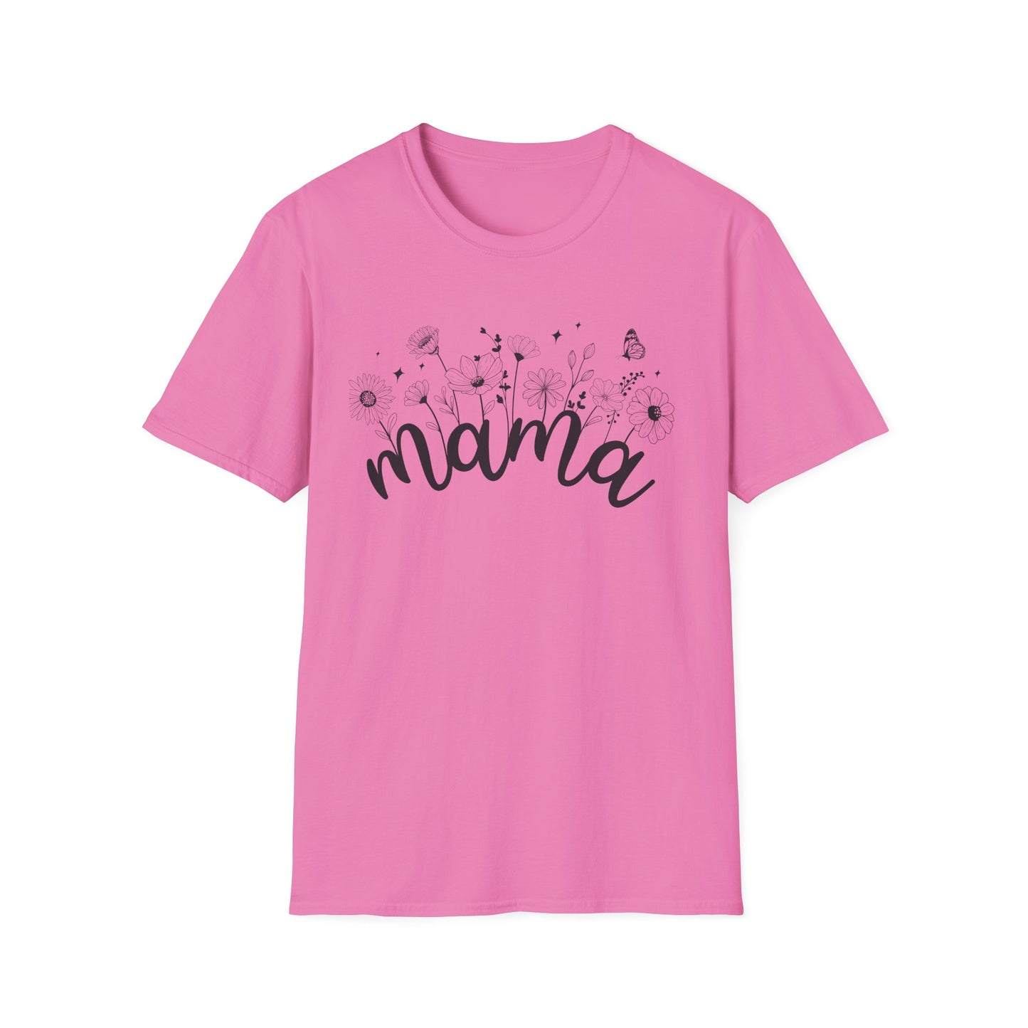 Floral Mama Vibes Tee – Bloom with Love Perfect Gift for Mother's Day