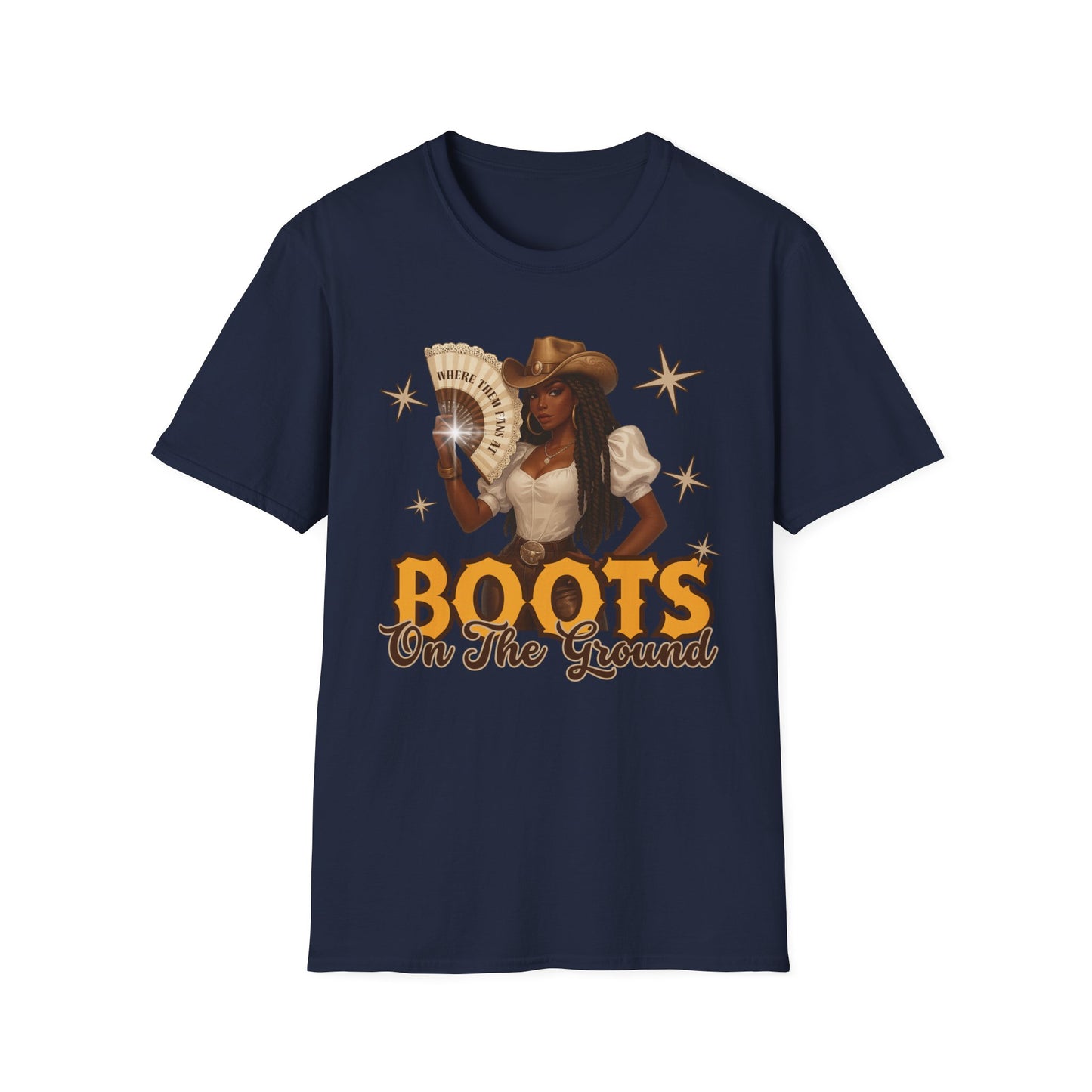 Western Woman Power Shirt – Boots On The Ground Statement Tee