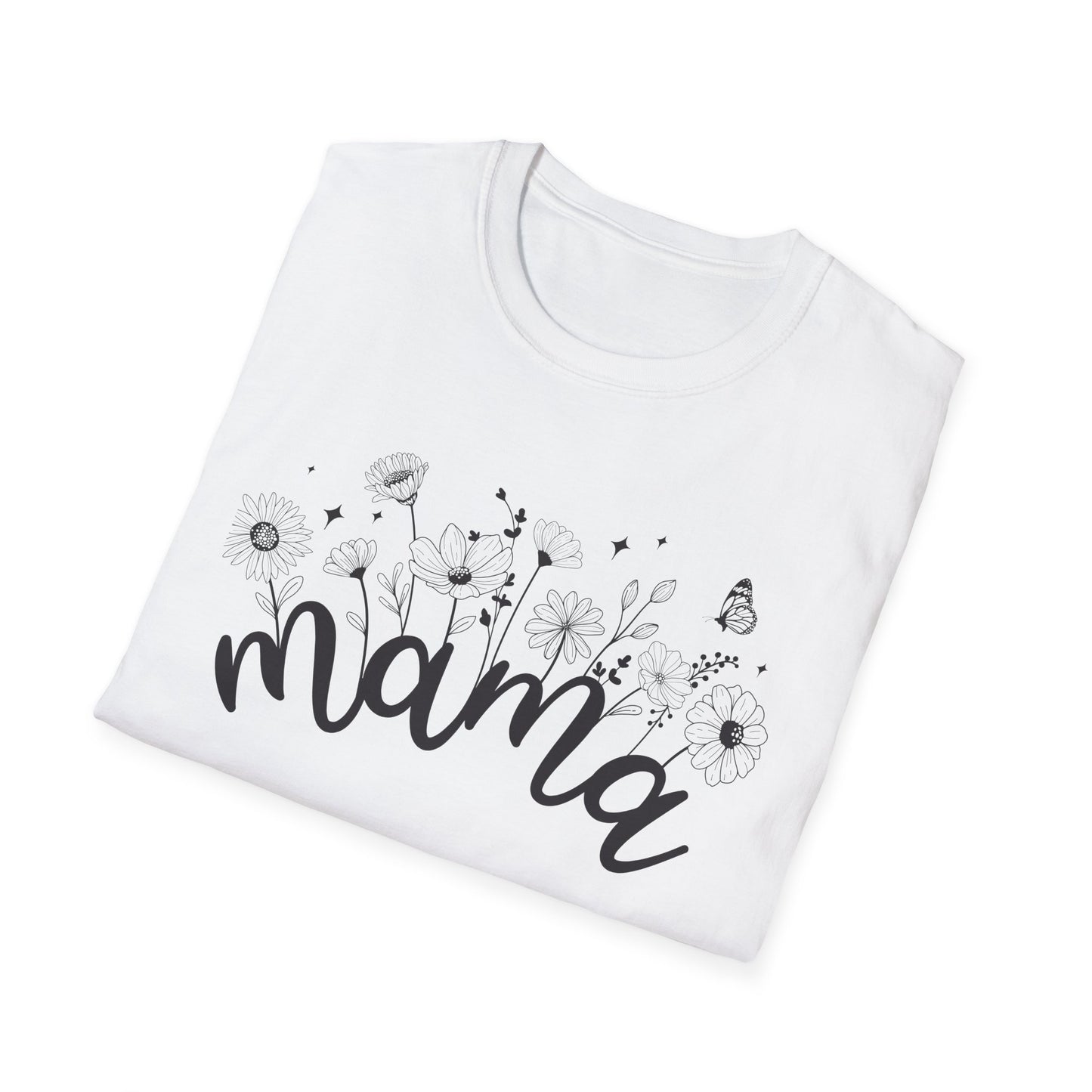 Floral Mama Vibes Tee – Bloom with Love Perfect Gift for Mother's Day